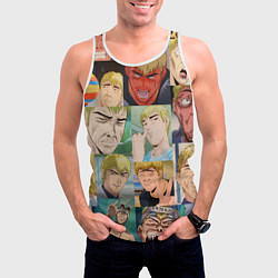 Майка-безрукавка мужская ГТО - Эйкити, цвет: 3D-белый — фото 2