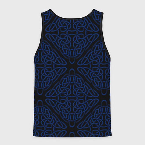 Мужская майка без рукавов Хвала богам и предкам нашим / 3D-Черный – фото 2