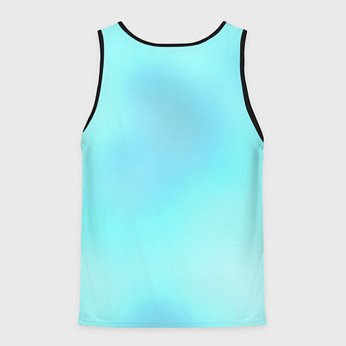 Мужская майка без рукавов Поедатель корма / 3D-Черный – фото 2