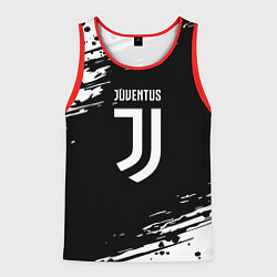 Майка-безрукавка мужская Juventus спорт краски, цвет: 3D-красный