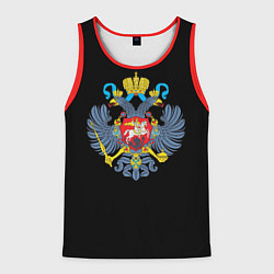 Майка-безрукавка мужская Имперская символика России, цвет: 3D-красный