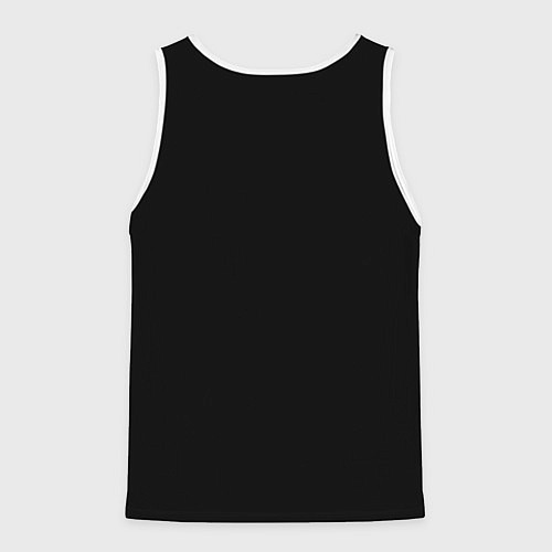 Мужская майка без рукавов Все проблемы решаем на ходу / 3D-Белый – фото 2