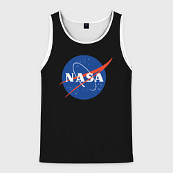 Мужская майка без рукавов NASA logo space