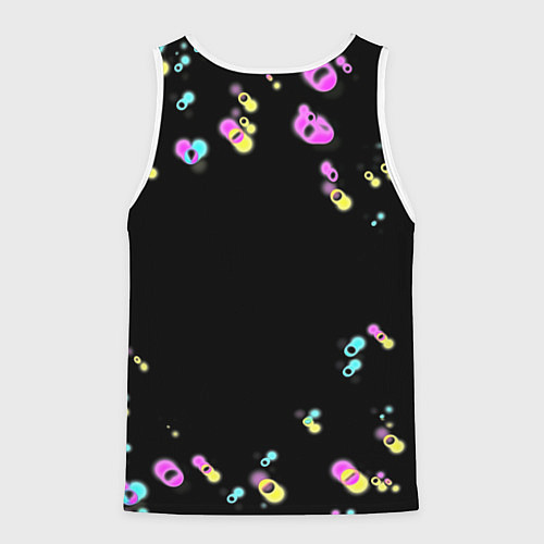 Мужская майка без рукавов Rocket League game / 3D-Белый – фото 2