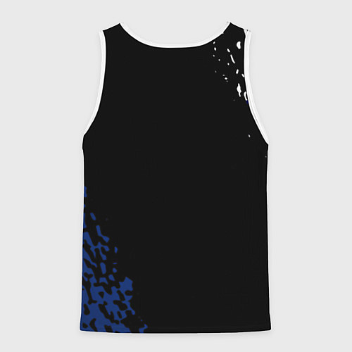 Мужская майка без рукавов Bully game краски рокстар / 3D-Белый – фото 2