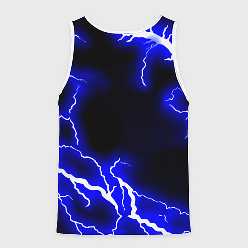 Мужская майка без рукавов Tekken молнии / 3D-Белый – фото 2