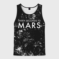 Мужская майка без рукавов Thirty Seconds to Mars black ice