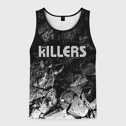 Майка-безрукавка мужская The Killers black graphite, цвет: 3D-черный