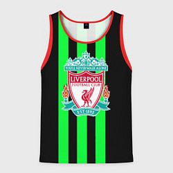 Мужская майка без рукавов Liverpool line green