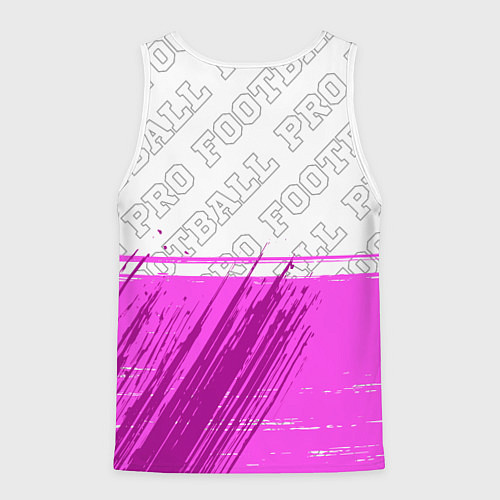 Мужская майка без рукавов Lyon pro football посередине / 3D-Белый – фото 2