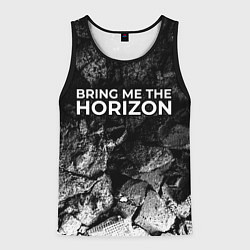 Мужская майка без рукавов Bring Me the Horizon black graphite