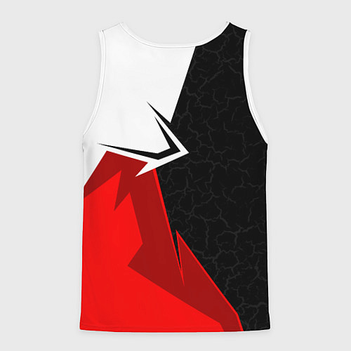 Мужская майка без рукавов Honda CR-V - sport uniform / 3D-Белый – фото 2