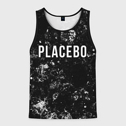 Майка-безрукавка мужская Placebo black ice, цвет: 3D-черный