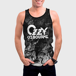 Майка-безрукавка мужская Ozzy Osbourne black graphite, цвет: 3D-черный — фото 2