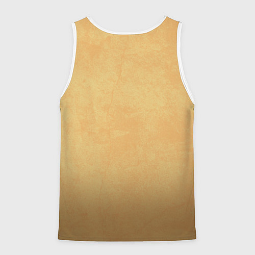 Мужская майка без рукавов Фаллаут - Гуль / 3D-Белый – фото 2