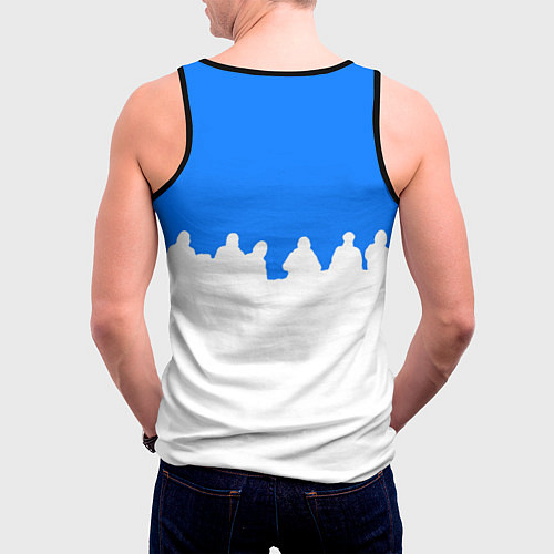 Мужская майка без рукавов Papa Roach rock bend / 3D-Черный – фото 4