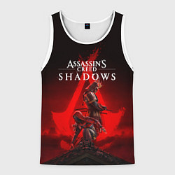 Мужская майка без рукавов Главные герои Assassins creed shadows