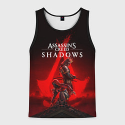 Мужская майка без рукавов Главные герои Assassins creed shadows