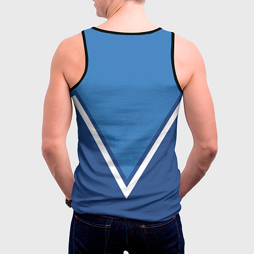 Мужская майка без рукавов СССР спорт / 3D-Черный – фото 4