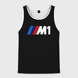 Мужская майка без рукавов BMW m1 logo