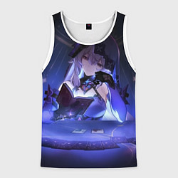 Майка-безрукавка мужская Honkai Star Rail Black Swan, цвет: 3D-белый