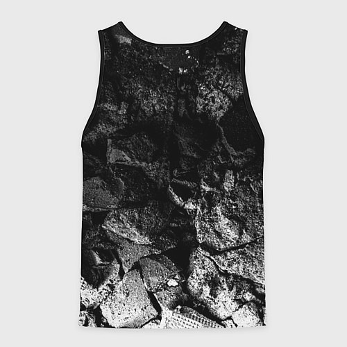 Мужская майка без рукавов Leicester City black graphite / 3D-Черный – фото 2