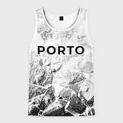 Мужская майка без рукавов Porto white graphite