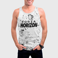 Майка-безрукавка мужская Forza Horizon dirty ice, цвет: 3D-белый — фото 2