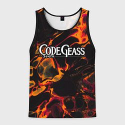 Мужская майка без рукавов Code Geass red lava