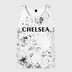 Майка-безрукавка мужская Chelsea dirty ice, цвет: 3D-белый