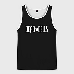 Мужская майка без рукавов Dead Cells logo white