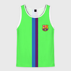 Майка-безрукавка мужская Barcelona fc sport line, цвет: 3D-белый