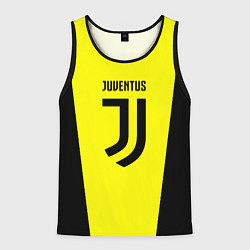 Майка-безрукавка мужская Juventus sport geometry yellow, цвет: 3D-черный