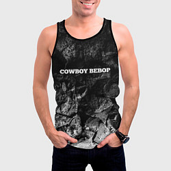 Майка-безрукавка мужская Cowboy Bebop black graphite, цвет: 3D-черный — фото 2