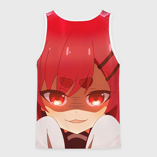 Мужская майка без рукавов Моя подруга олениха Нокотан Нэко Нэкоямада / 3D-Белый – фото 2