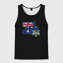 Майка-безрукавка мужская GTA 5 London, цвет: 3D-черный