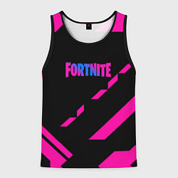 Мужская майка без рукавов Fortnite geometry pink