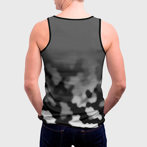 Мужская майка без рукавов Assassins Creed game / 3D-Черный – фото 4