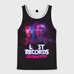 Майка-безрукавка мужская Герои Lost records bloom and rage, цвет: 3D-белый