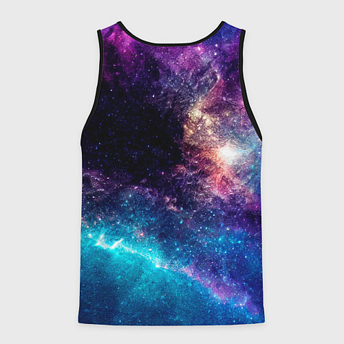 Мужская майка без рукавов Great Wall space auto / 3D-Черный – фото 2