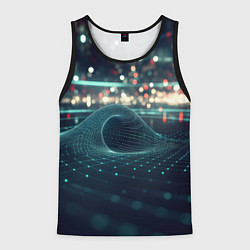 Мужская майка без рукавов Кибернетическое пространство