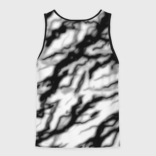 Мужская майка без рукавов Rainbow six storm black / 3D-Черный – фото 2