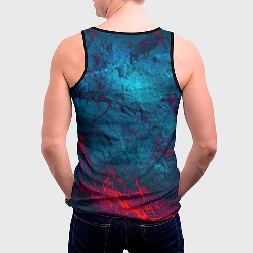 Мужская майка без рукавов Ivy Deadlock / 3D-Черный – фото 4