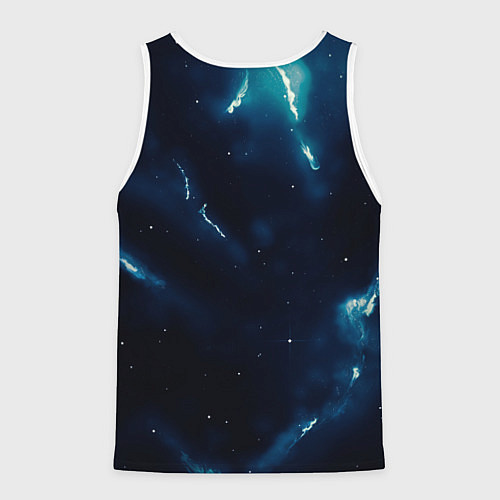 Мужская майка без рукавов Deadlock Плющ / 3D-Белый – фото 2