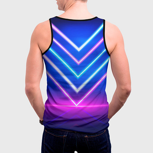 Мужская майка без рукавов McGinnis Deadlock / 3D-Черный – фото 4