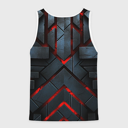 Мужская майка без рукавов Paradox Deadlock / 3D-Белый – фото 2