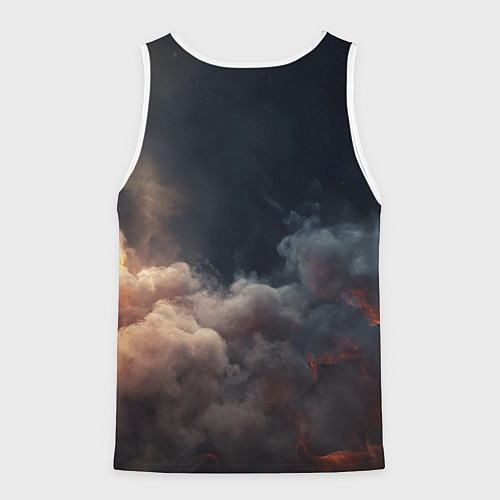 Мужская майка без рукавов Deadlock Seven / 3D-Белый – фото 2