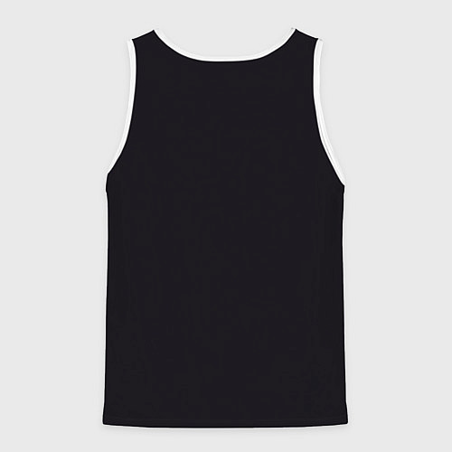 Мужская майка без рукавов Эсдес строга и элегантна / 3D-Белый – фото 2