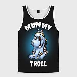 Мужская майка без рукавов Mummy troll