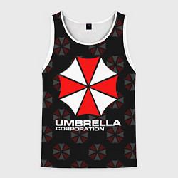 Мужская майка без рукавов Resident evil - umbrella corporation